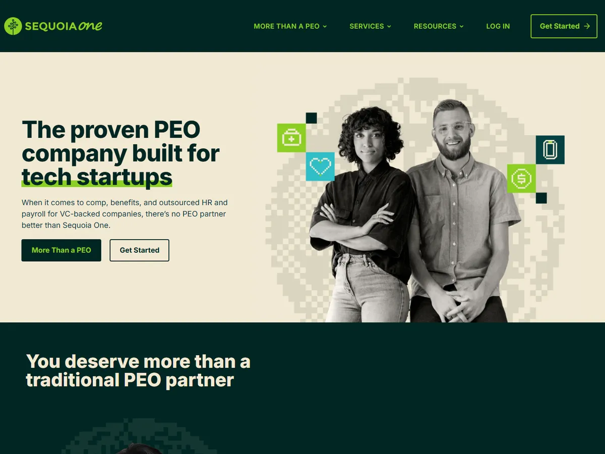 Homepage of Sequoia One